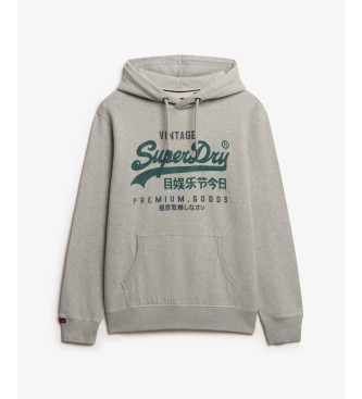 Superdry Sudadera Duo Classic gris