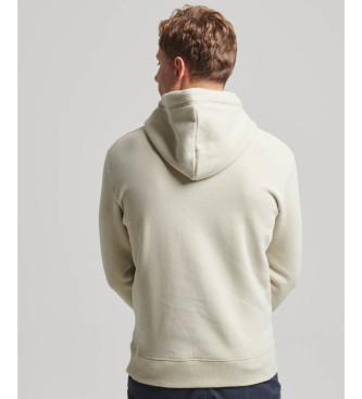 Superdry Essential Logo sweatshirt i beige