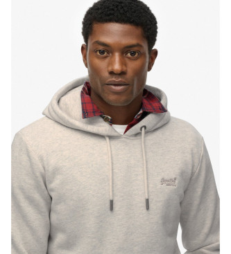 Superdry Essential Logo Hoodie HB gris