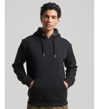 Superdry Sudadera Essential Logo negro