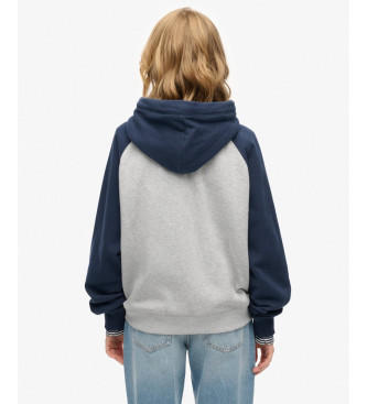 Superdry Essential Logo OSZ Raglan Sweatshirt navy