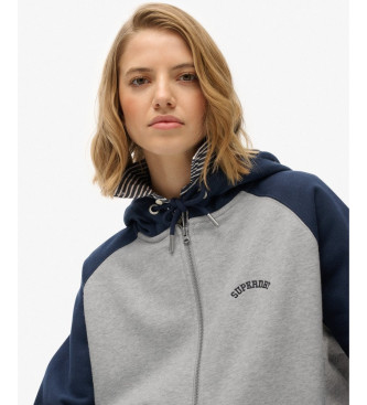 Superdry Essential Logo OSZ Raglan Sweatshirt navy