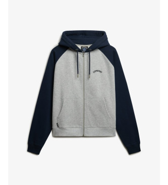 Superdry Essential Logo OSZ Raglan Sweatshirt navy