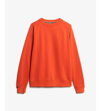 Superdry Essential Logo Raglan Sweatshirt orange