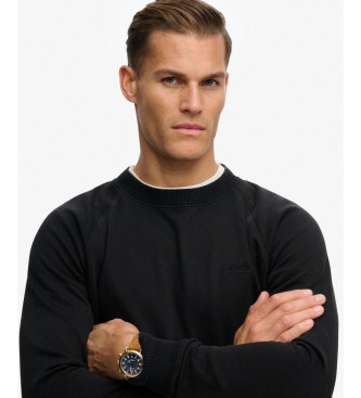 Superdry Essential Logo Raglan Sweatshirt black