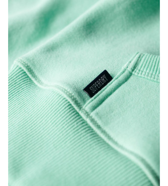 Superdry Essential Sweatshirt med logotyp Turkos