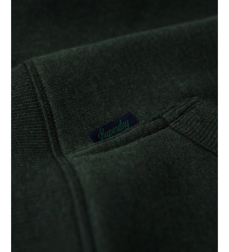 Superdry Sweatshirt Essential Logo verde