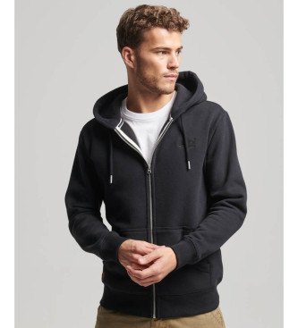 Superdry Sudadera Essential negro