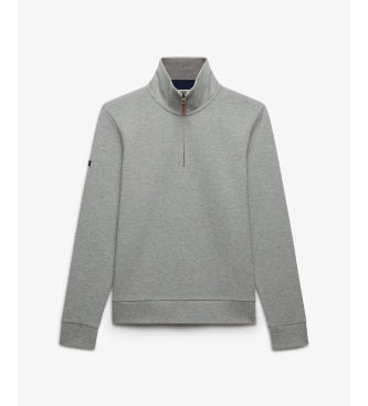 Superdry Essential Half Zip Sweatshirt grey