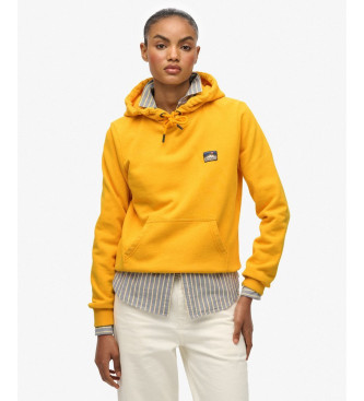 Superdry Felpa gialla Great Outdoors Emb Relax
