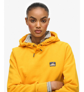 Superdry Felpa gialla Great Outdoors Emb Relax