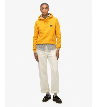 Superdry Felpa gialla Great Outdoors Emb Relax
