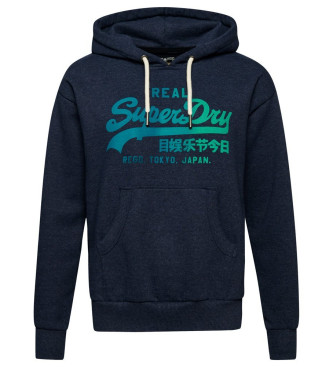 Superdry Sudadera grfica azul