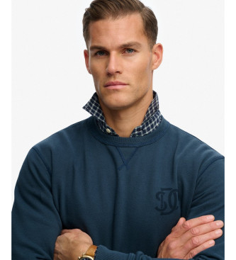 Superdry Merchant Graphic Sweatshirt marinbl