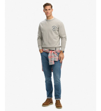 Superdry Merchant Graphic sweatshirt grey