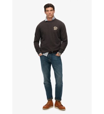 Superdry Merchant Graphic sweatshirt noir