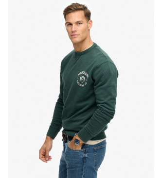 Superdry Merchant Graphic sweatshirt green
