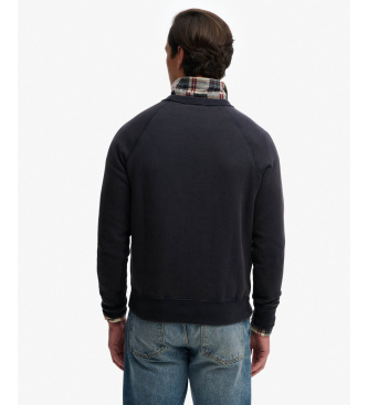 Superdry Sweat-shirt Merchant Vintage Print navy