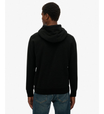 Superdry Micro Logo sweatshirt sort
