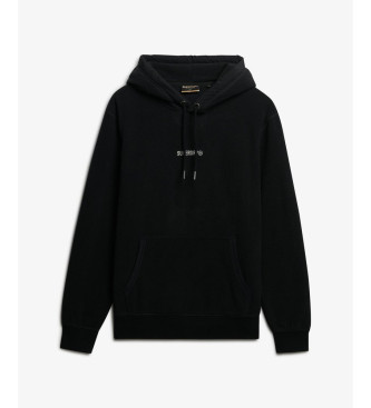 Superdry Micro Logo sweatshirt sort