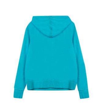 Superdry Sweatshirt Neon Vl Grafisch blauw