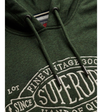 Superdry Outdoor Co Sweat-shirt vert dcontract