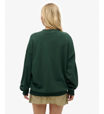 Superdry Mikina Zunanja lokacija zelena