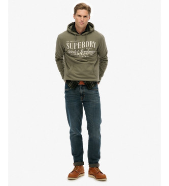 Superdry Outdoor Supply Co Capuche dtendue vert