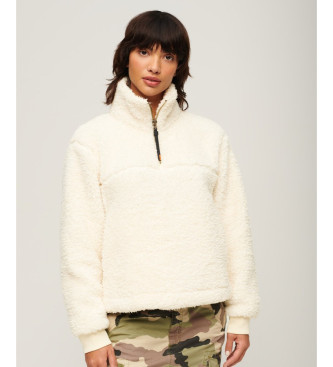 Superdry Sweatshirt super doux blanc