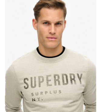 Superdry Beżowa bluza Surplus