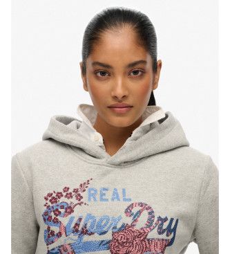 Superdry Sweatshirt Tokyo Vintage grey