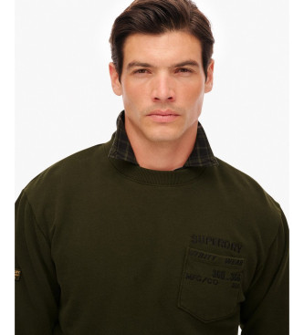 Superdry Utility Loose sweatshirt grn