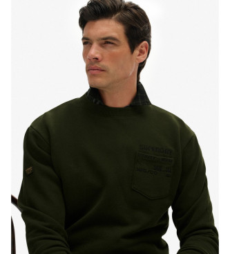 Superdry Utility Loose sweatshirt grn