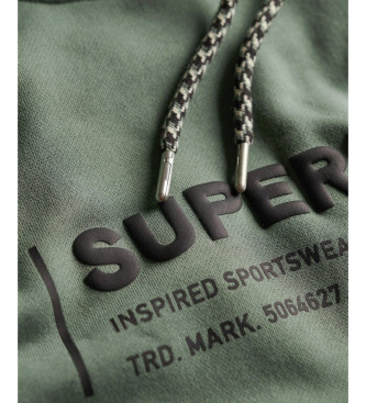 Superdry Sweatshirt Utility Sport Logo green