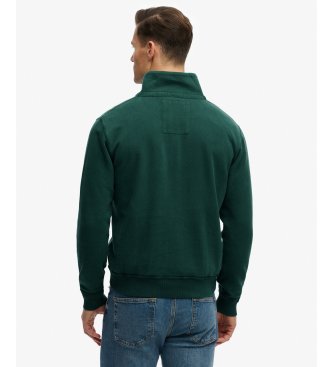 Superdry Sweatshirt Vintage Athletic Half Zip grøn