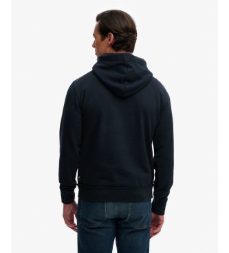 Superdry Vintage Athletic Hood navy sweatshirt