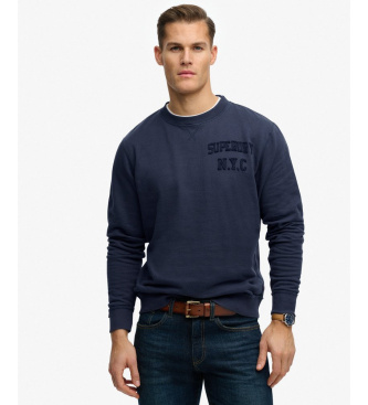 Superdry Sweatshirt Vintage Athletic Tonaal marine
