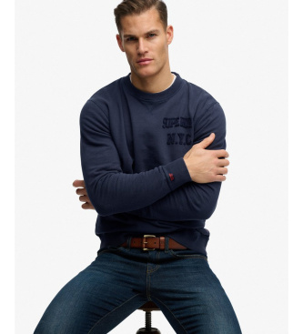 Superdry Sweatshirt Vintage Athletic Tonaal marine