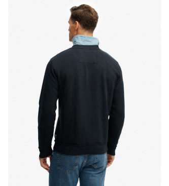 Superdry Sudadera Vintage Athletic Tonal marino