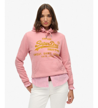 Superdry Vintage rožnata majica