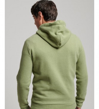 Superdry Felpa Ombra Vintage Verde