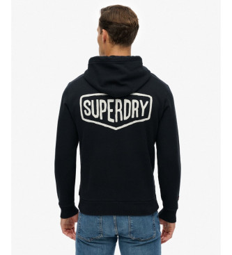 Superdry Sweatshirt Work Loose black