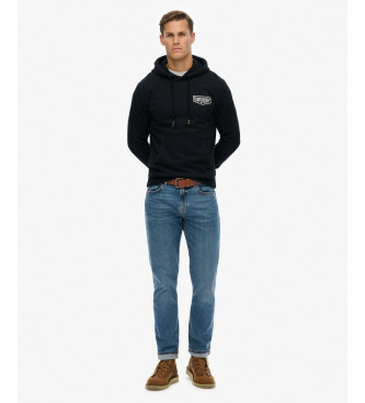 Superdry Sweatshirt Work Loose black