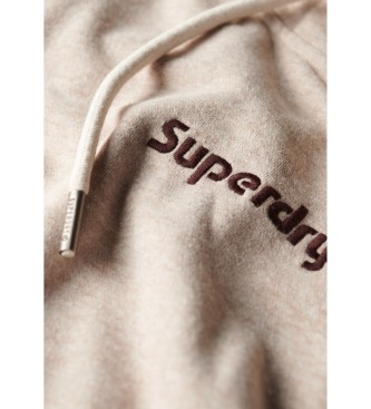 Superdry Terrain beige stribet sweatshirt