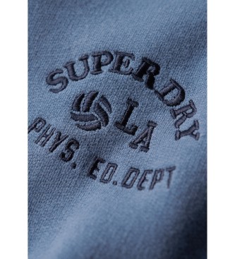 Superdry Niebieska bluza Athletic Essential