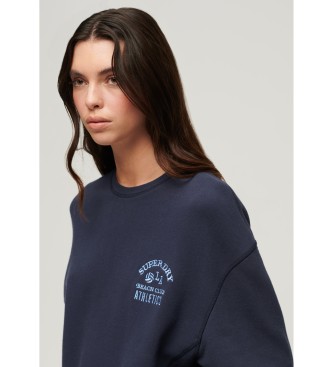 Superdry Sweatshirt Athletic Essential azul-marinho
