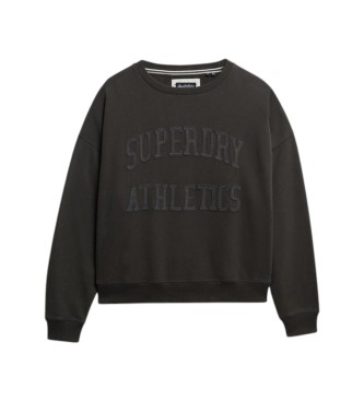 Superdry Sweat-shirt Athletic Tonal Applique gris