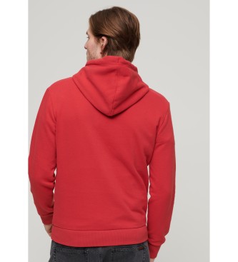 Superdry Tweekleurig Venue sweatshirt rood