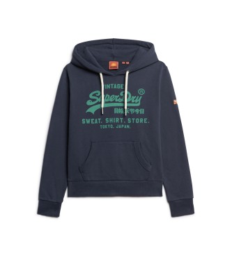 Superdry Heritage klassiek marine sweatshirt