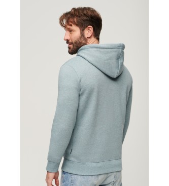 Superdry Classic sweatshirt with Core logo blue